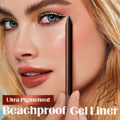 🔈🔈60 % RABATT NÅ💜KJØP 1 OG FÅ 1 GRATIS💜Vannfast og strandbestandig gel-eyeliner