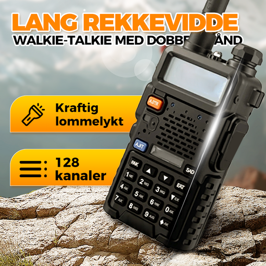 📻✨ UV-5R Dual Band Ham Radio – Hold kontakten hvor som helst! 🌍🚶‍♂️