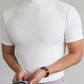 ⏳ Hot Sale 48 % rabatt 👕 Slim-fit turtleneck-T-skjorte for menn