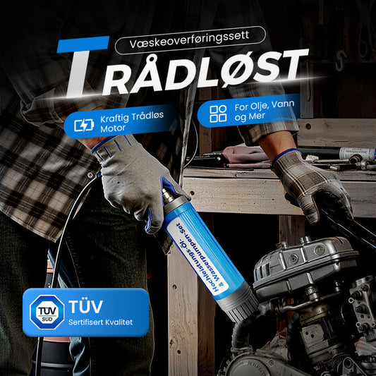 🔋 50 % RABATT! ✨Høyytelsesolje- og vannpumpesett