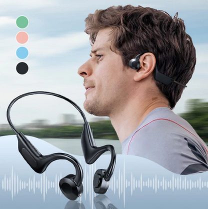 Hodetelefoner med åpent øre og beinledning