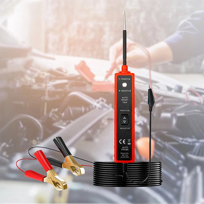 🚗6-24V DC bilelektrisk systemkrets tester