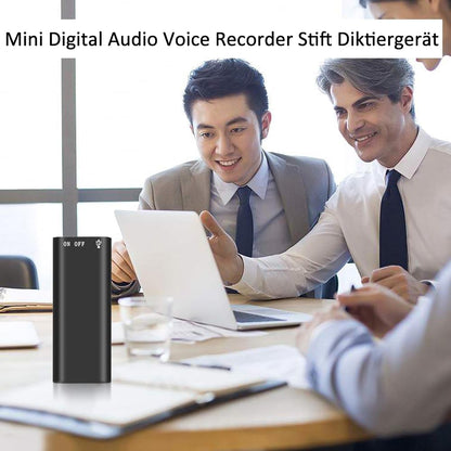 🔥 Mini Voice Recorder – Smart lydopptak, kompakt og enkel å bruke, lang batterilevetid 🔋