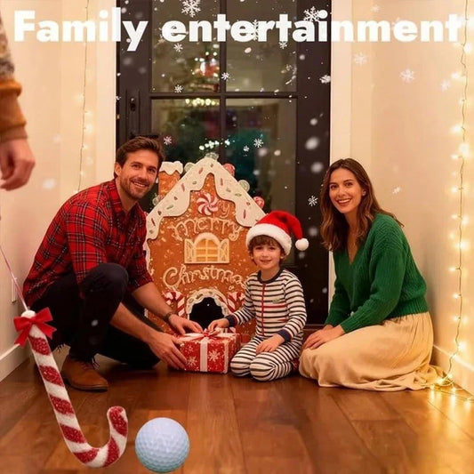 🎅Julesalg - 50 % RABATT🎄Pepperkake-golfspillsett - Beste julespill