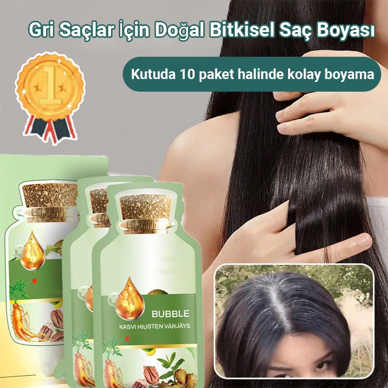 Botanik Kabarcıklı Saç Boyası