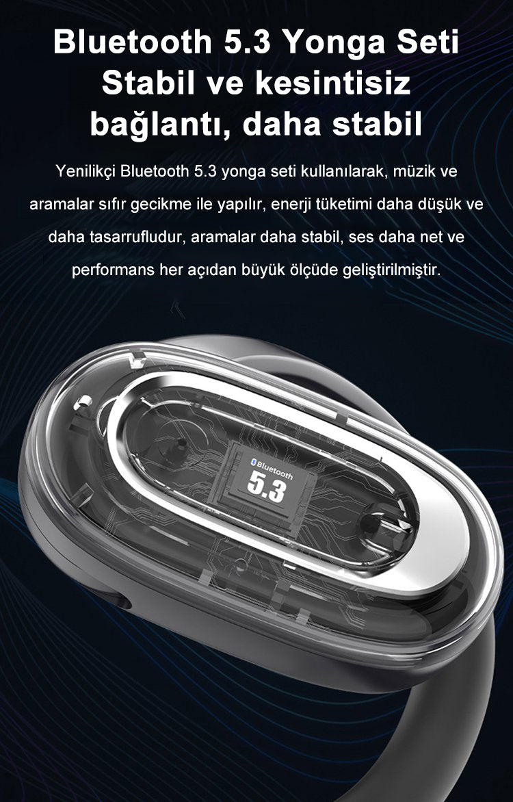 3D Çevresel Açık OWS Bluetooth Kulaklık