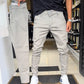 👖Herre slim fit fritidsbukser i ensfargede farger