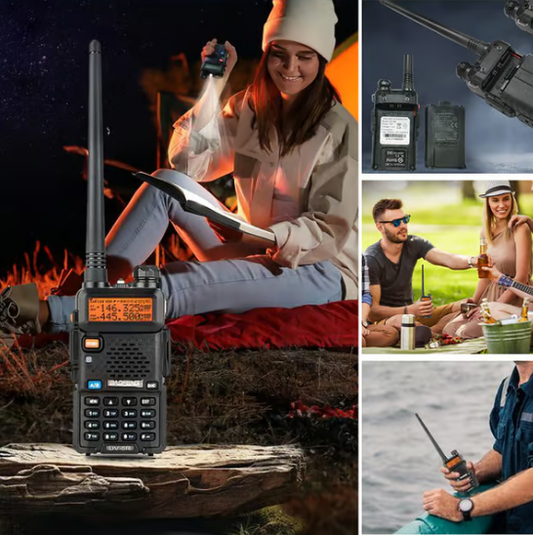 🔥UV-5R Skinke Radio Lang rekkevidde UV5R Toveis Radio Dual Band Walkie