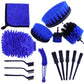 Børstesett for bilpleie