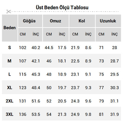 Erkekler için Çizgili Rahat 2 Parça Takım