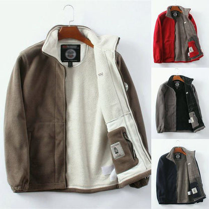 🎁Den beste gaven - Termojakke med hette i to lag for unisex