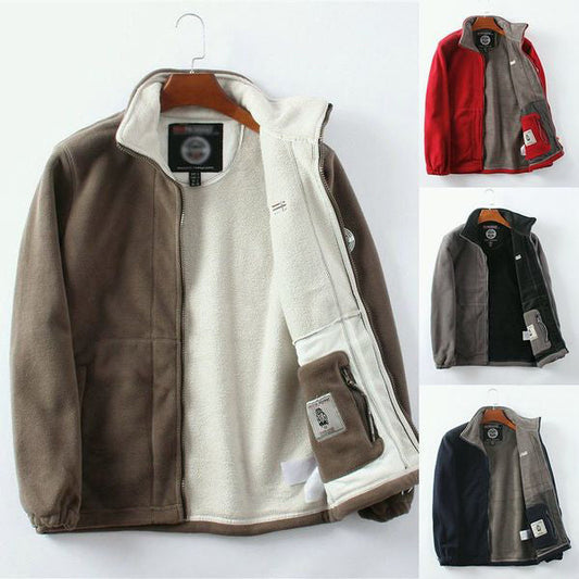 🎁Den beste gaven - Termojakke med hette i to lag for unisex