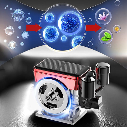 Solar Auto Rotate bil-aromaterapidiffusor