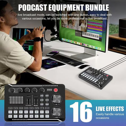 🔥Hot Sale🔥 Live Streaming Audio Set med mikrofon🎤