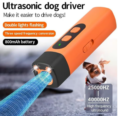 🐶Ultralyd-apparat for å avskrekke hundebarking – Human og effektiv hundeskremmer（ Black Friday 45 % rabatt）
