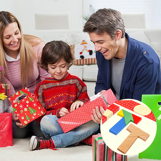 🔥T-formet pedagogisk puslespill i tre