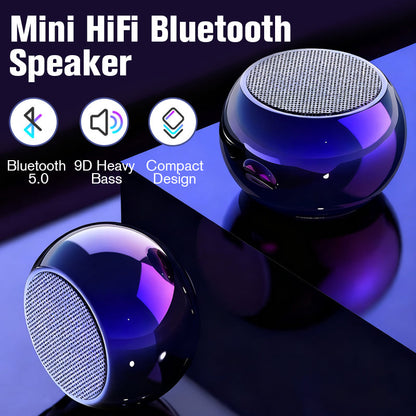 Mini HiFi Bluetooth-høyttaler