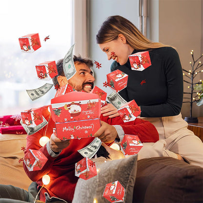 🎅🎄 Eksplosiv pop-up-overraskelsesgaveeske