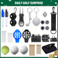 24 deler jule-golf adventskalender