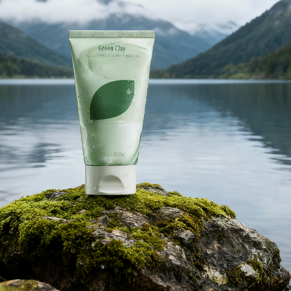 Dyprensende og oljekontroll ansiktsrens