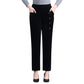 Women's High-Waist Plush-Lined Warm Pants