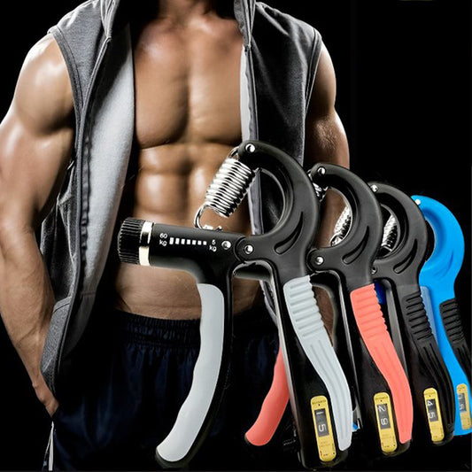 Justerbar håndgrepsstyrketrener med teller