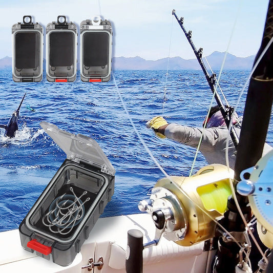 [Gave til fiskeentusiaster] Liten, flyttbar oppbevaringsboks for fiskeutstyr som kan settes sammen fritt