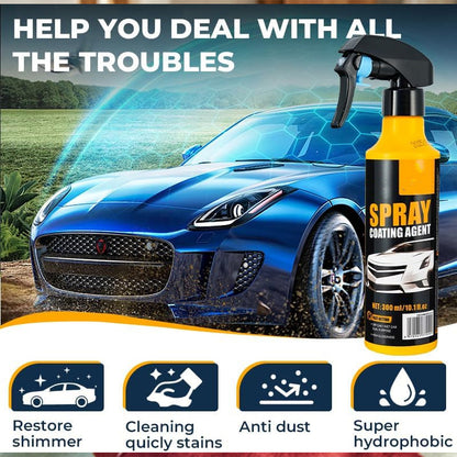 ✨ Premium bilbeleggspray – glans som på utstillingslokalet og langvarig beskyttelse! ✨