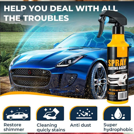 ✨ Premium bilbeleggspray – glans som på utstillingslokalet og langvarig beskyttelse! ✨