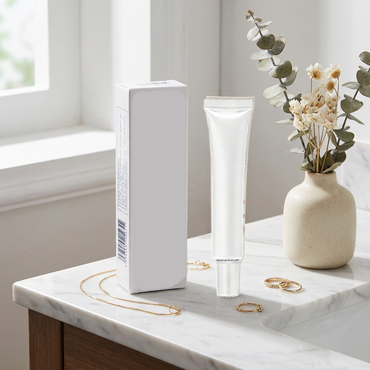 Essenskrem for korrigering av mørke flekker