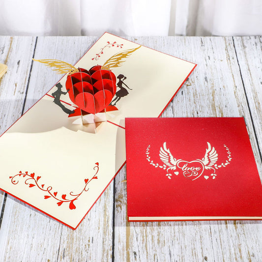 3D Valentine's Day Greeting Card