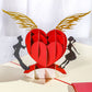 3D Valentine's Day Greeting Card