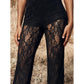 🥳2026 Hot Seller🥳💞 Salget oversteg 50 000! 💥👵👖 46 % rabatt! Høyt liv, bukser med vidde i blonder – elegant og komfortabelt, magevennlig design, elastisk linning, lett å ta av og på. 🌸✨