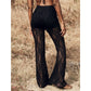 🥳2026 Hot Seller🥳💞 Salget oversteg 50 000! 💥👵👖 46 % rabatt! Høyt liv, bukser med vidde i blonder – elegant og komfortabelt, magevennlig design, elastisk linning, lett å ta av og på. 🌸✨