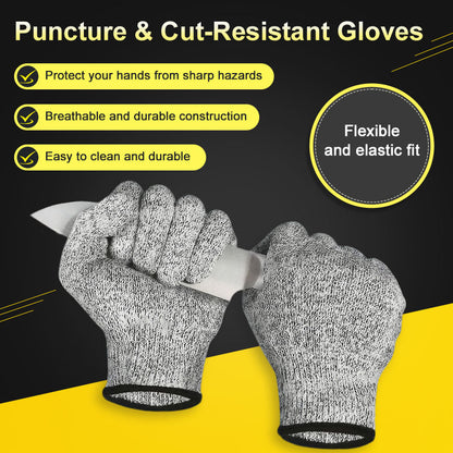 Puncture and Cut-Resistant Gloves