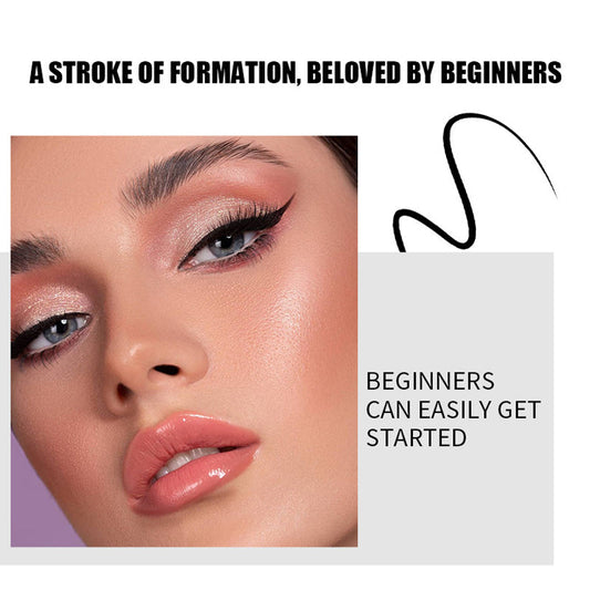 ✨ Vanntett, flekkfri eyeliner – 24 timers intens svart presisjon! ✨